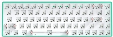 Клавиатура TESTER 68 EMERALD зеленый