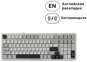 Клавиатура AULA F99 серый