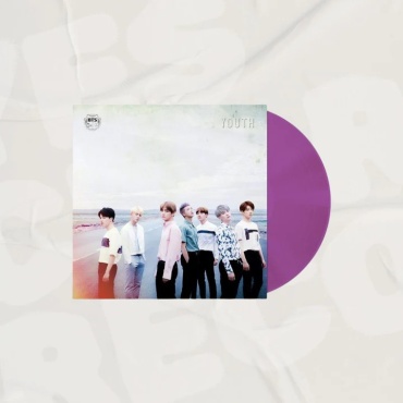 Музыкальный диск BIGHIT MUSIC BTS - YOUTH JAPAN LIMITED Edition Clear Purple 2LP