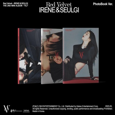 Музыкальный диск SM ENTERTAINMENT IRENE &amp; SEULGI (Red Velvet) - TILT 2nd Mini Album PHOTO BOOK RANDOM Version
