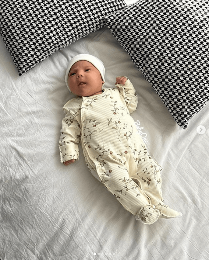 Слипы на заклёпках BabyOne для новорожденных хлопок
