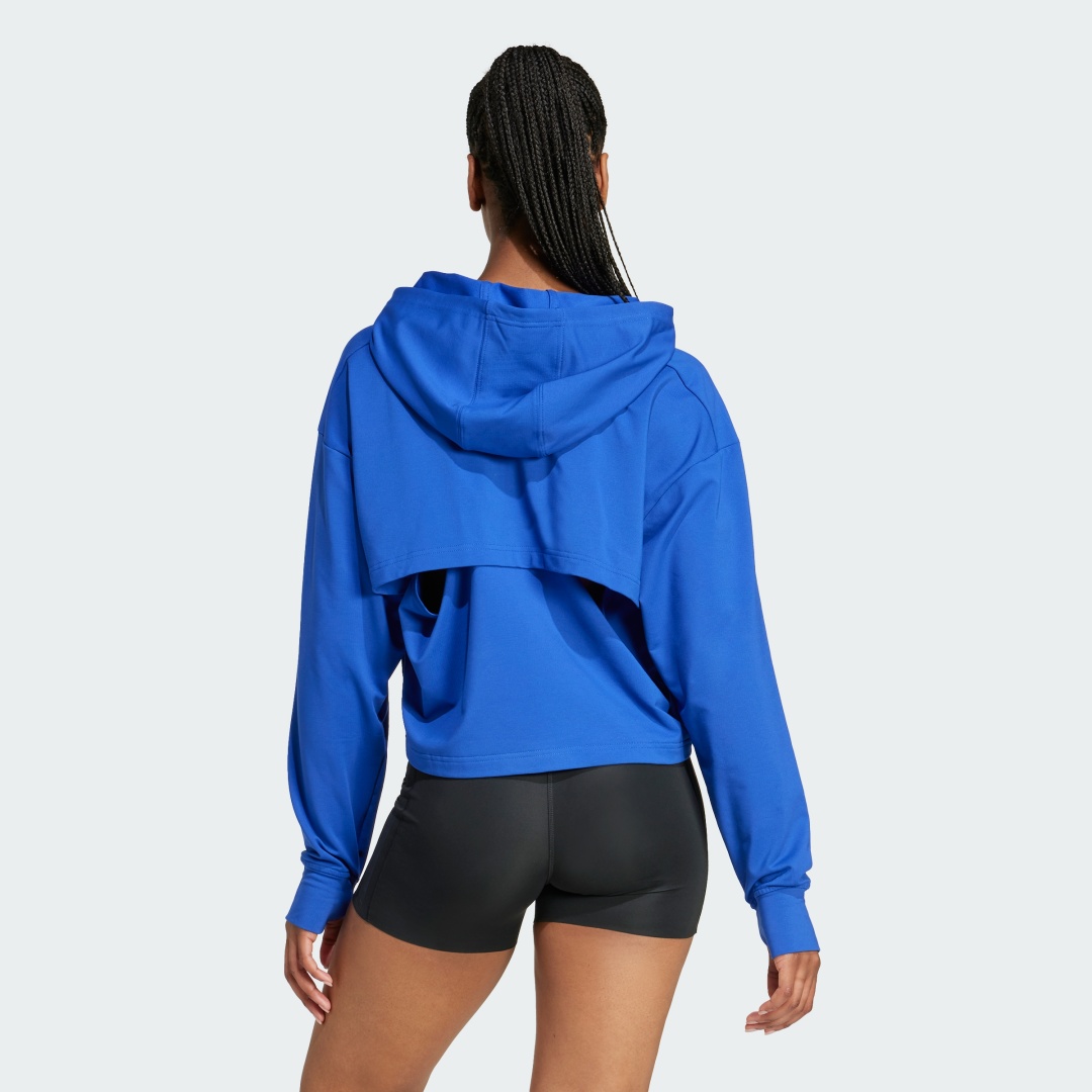 Свитшот adidas синий