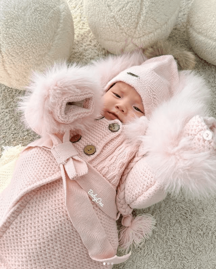 Кардиган BabyMio для новорожденных теплый