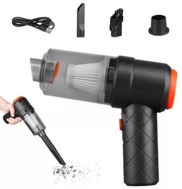 Автомобильный пылесос беспроводной 2 in 1 Vacuum Cleaner 1 л белый