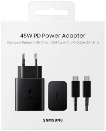 Зарядное устройство Samsung Ep-t4511XBEGWW USB Type-C черный