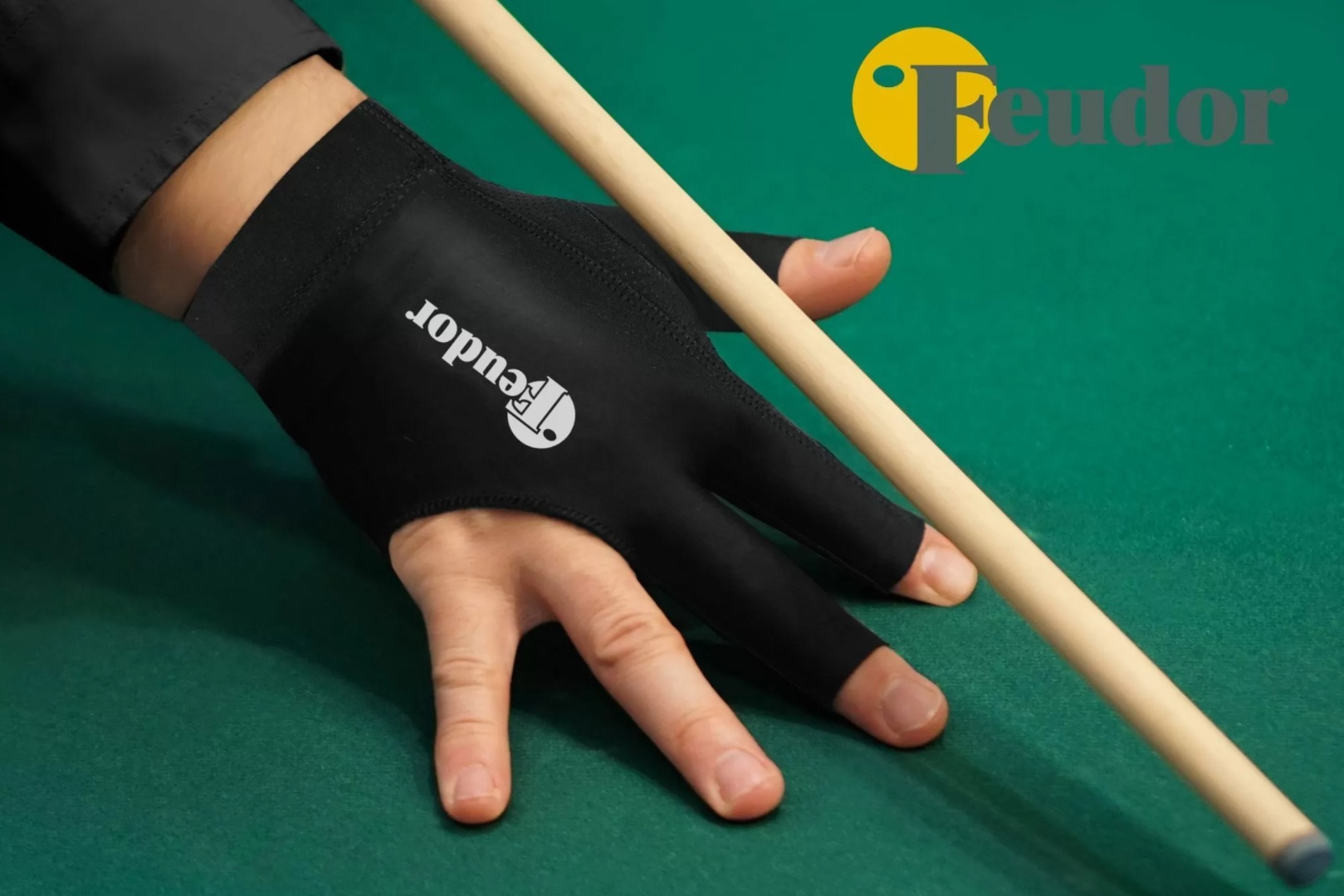 Перчатки для бильярда Start Billiards 0804pr2R черный