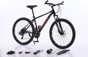 Велосипед TRIX Trixx 2025 20 дюймов черный-красный