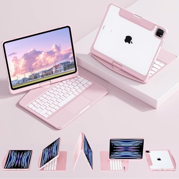 Чехол для Apple iPad Air 13 (2024) 13 дюйм розовый