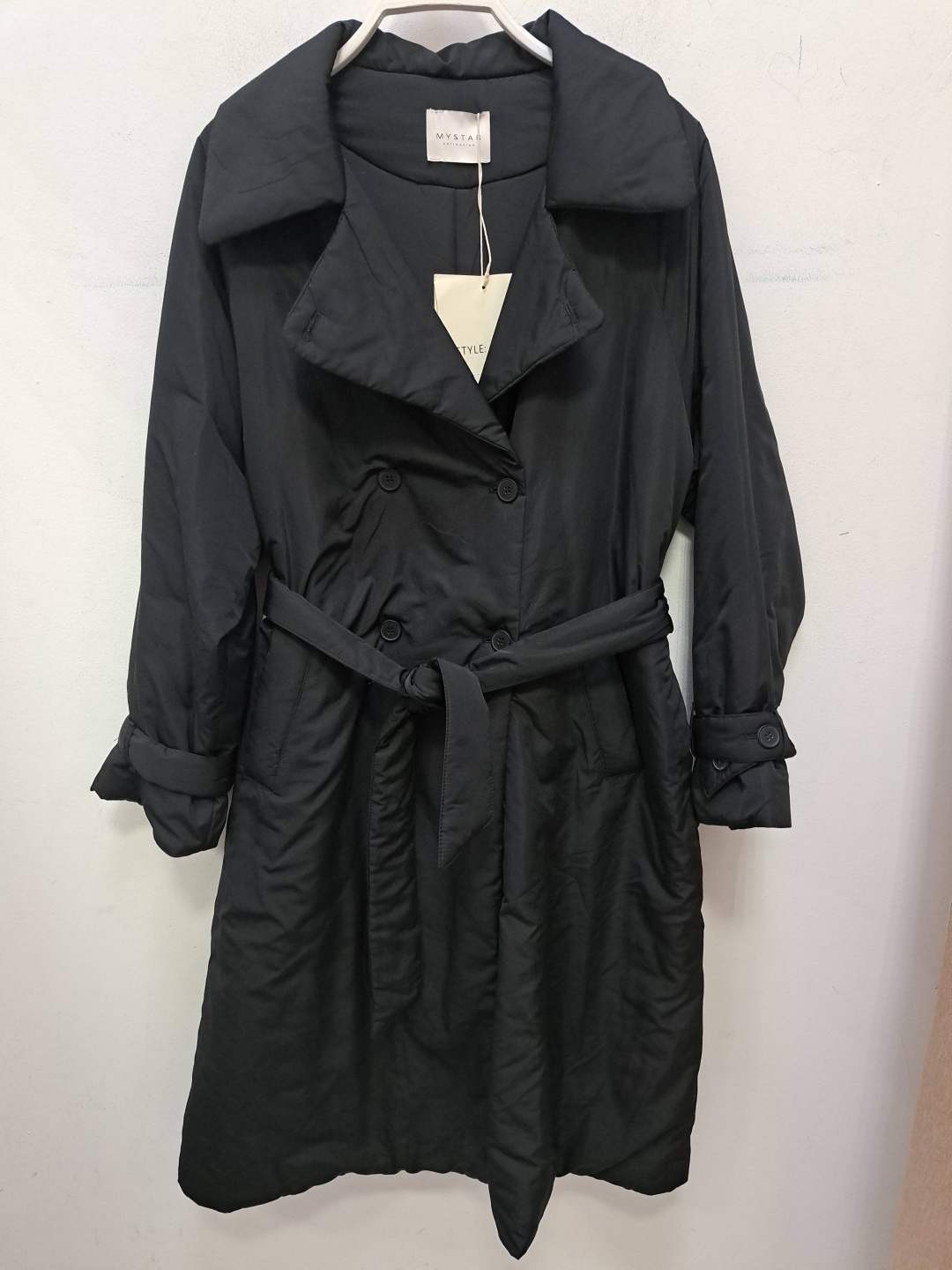 Плащ MyStar Collection черный