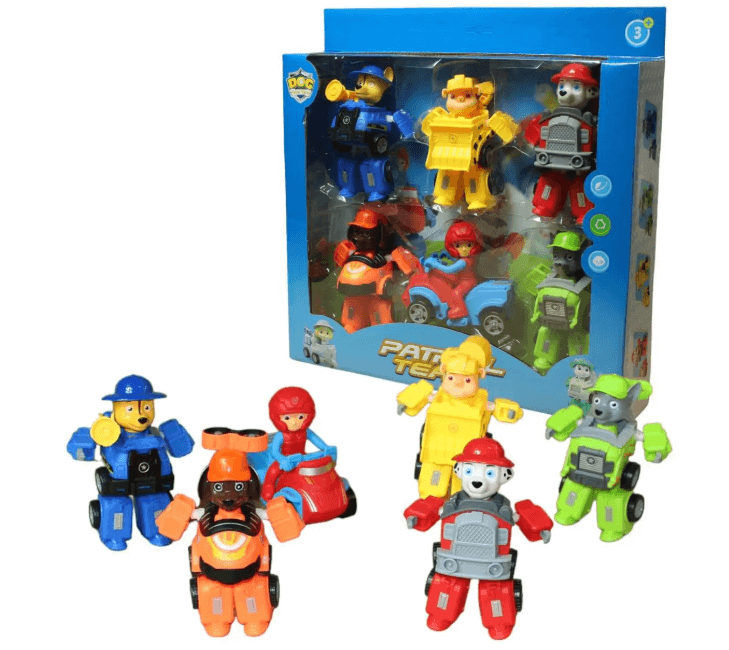 Все любимые герои из мультфильма Щенячий патруль "Paw patrol" в одном игровом наборе