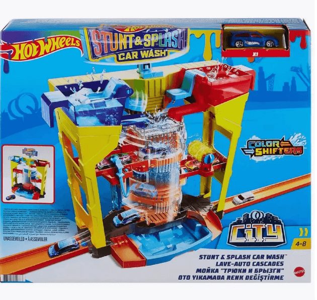 Игровой набор Hot Wheels "Мойка Трюки и брызги" GRW37
