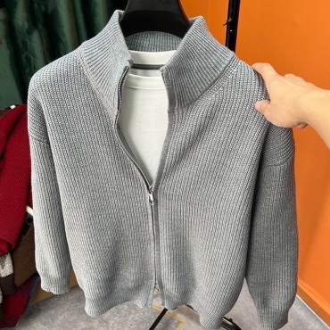 Кардиган 21vek серый