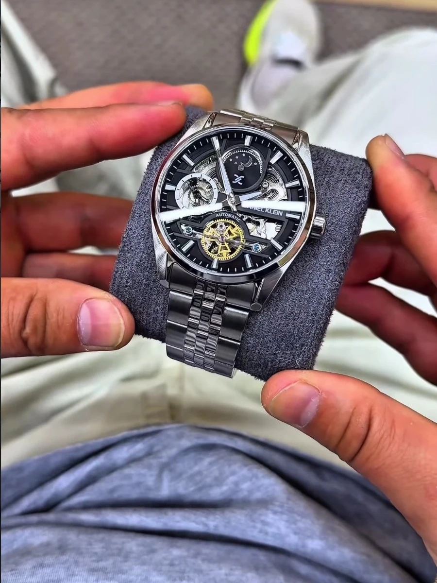 Часы Daniel Klein skeleton