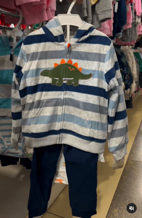 Флисовая тройка от бренда Carter’s для малышей