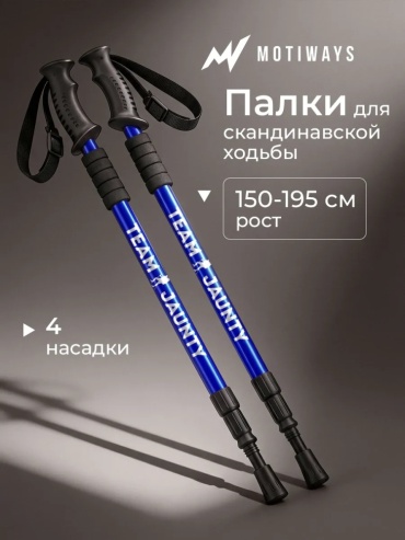 Треккинговые палки MOTIWAYS 234567875423 65-135 см