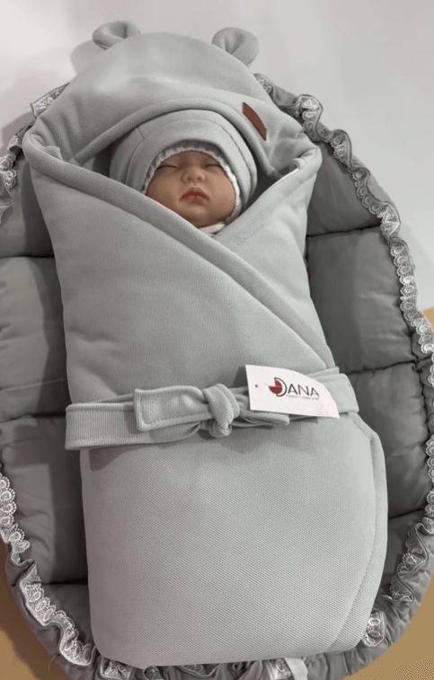 Комплект для выписки конверт+комбинезон для новорожденных