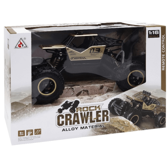 Машина на радиоуправлении "Rock Crawler" золотая