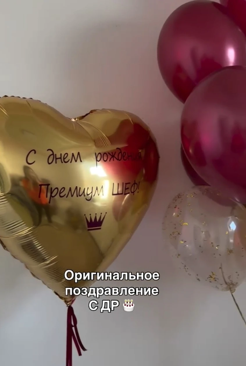 Набор шаров на день рождения