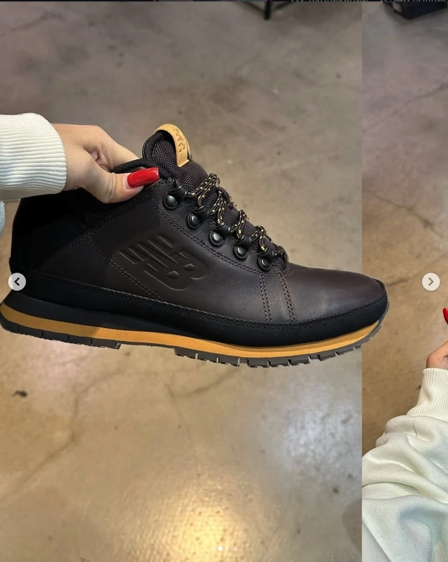 Черные ботинки New Balance H754