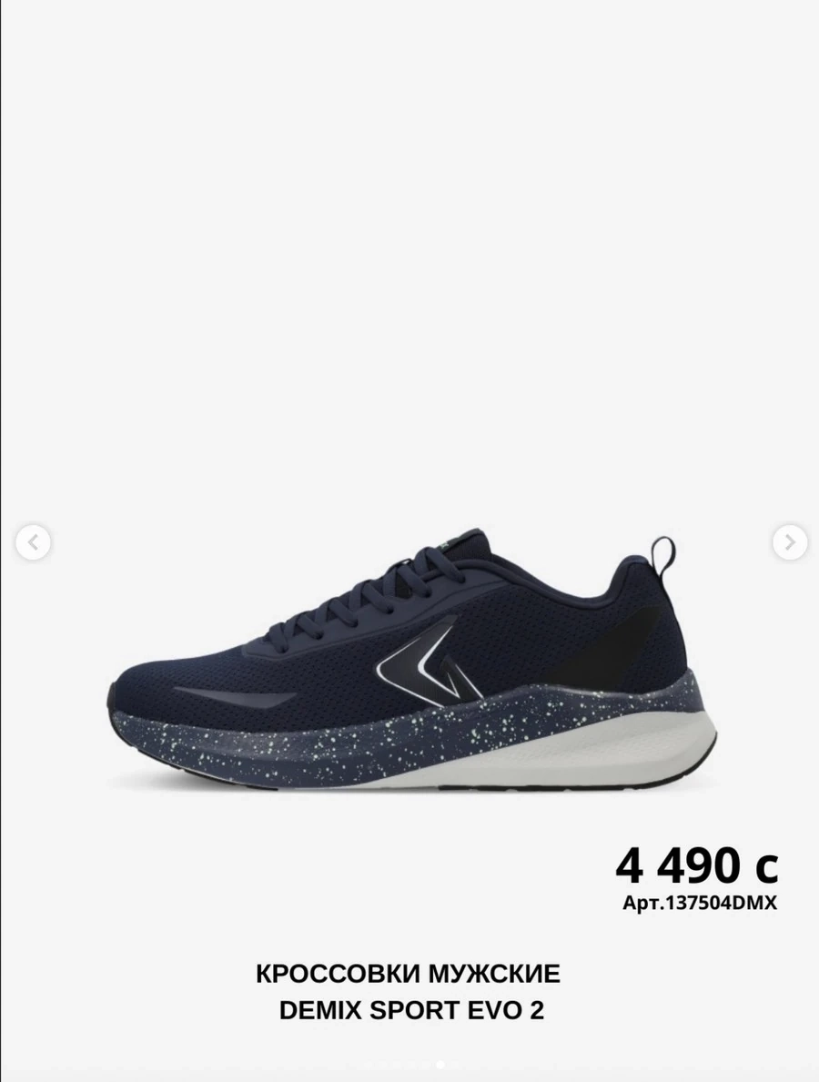 Мужские кроссовки от DEMIX SPORT EVO 2