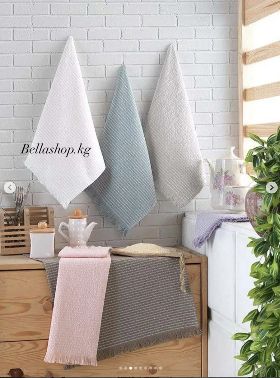 ✨ Кухонные салфетки из хлопка от турецкого бренда Saheser ✨