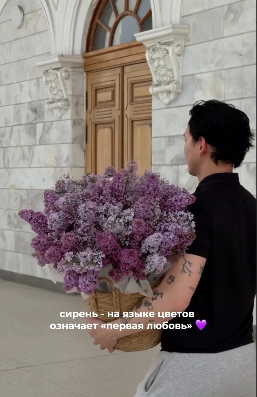 Апрельская сирень