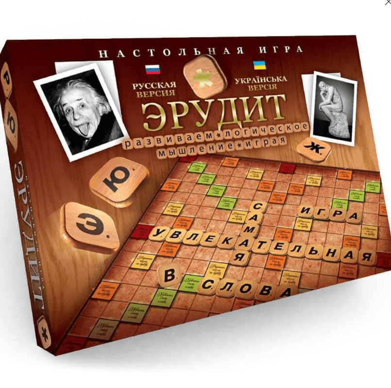 Настольная игра эрудит / Настольная игра