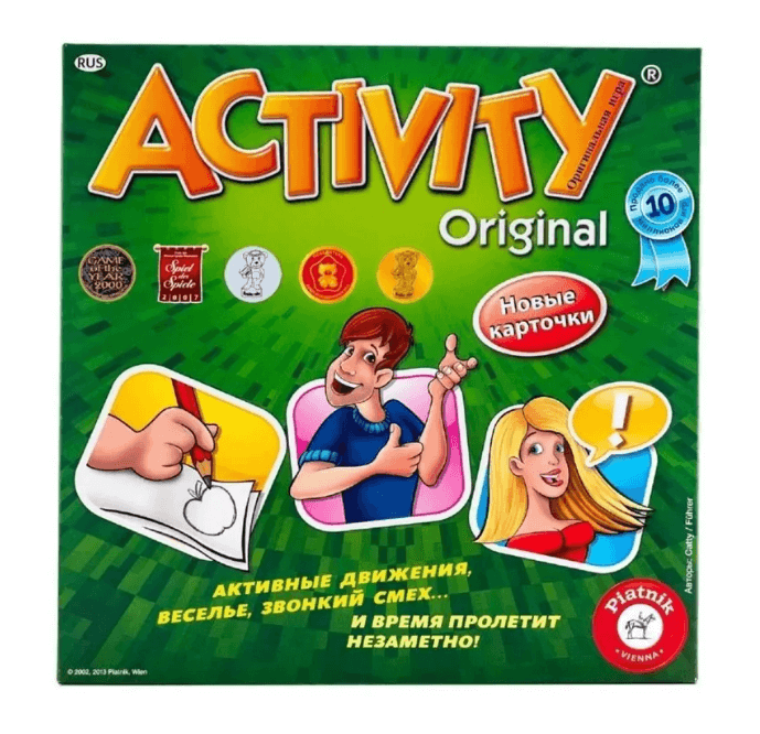 Настольная игра Activity 3 / Активити 3 новое издание для компании, вечеринок, ассоциации