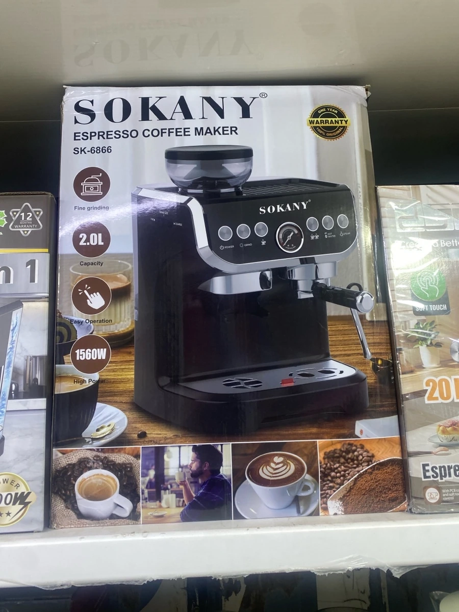 Кофемашина Sokany Espresso Coffee Maker SK-6866