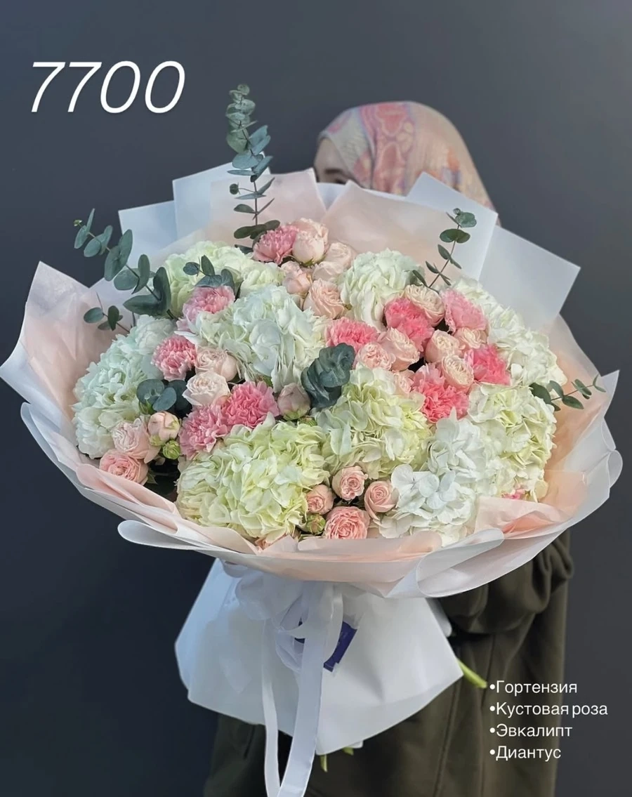 Микс букет покоряющий своим размером