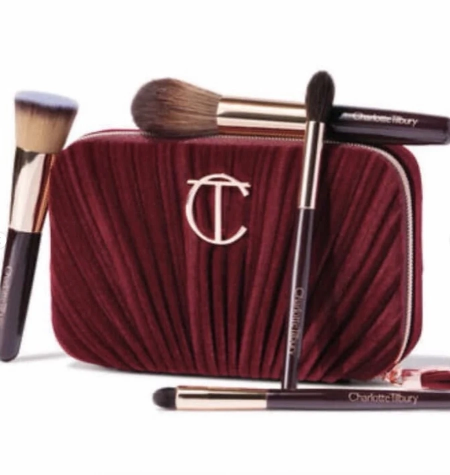 Charlotte Tilbury Hollywood Mini Brush Set — мини-набор кистей для макияжа