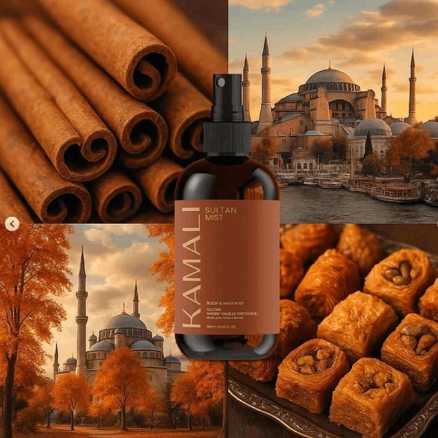 МИСТ ДЛЯ ТЕЛА И ВОЛОС KAMALI