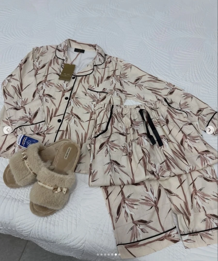 Женские уютные хлопковые пижамы