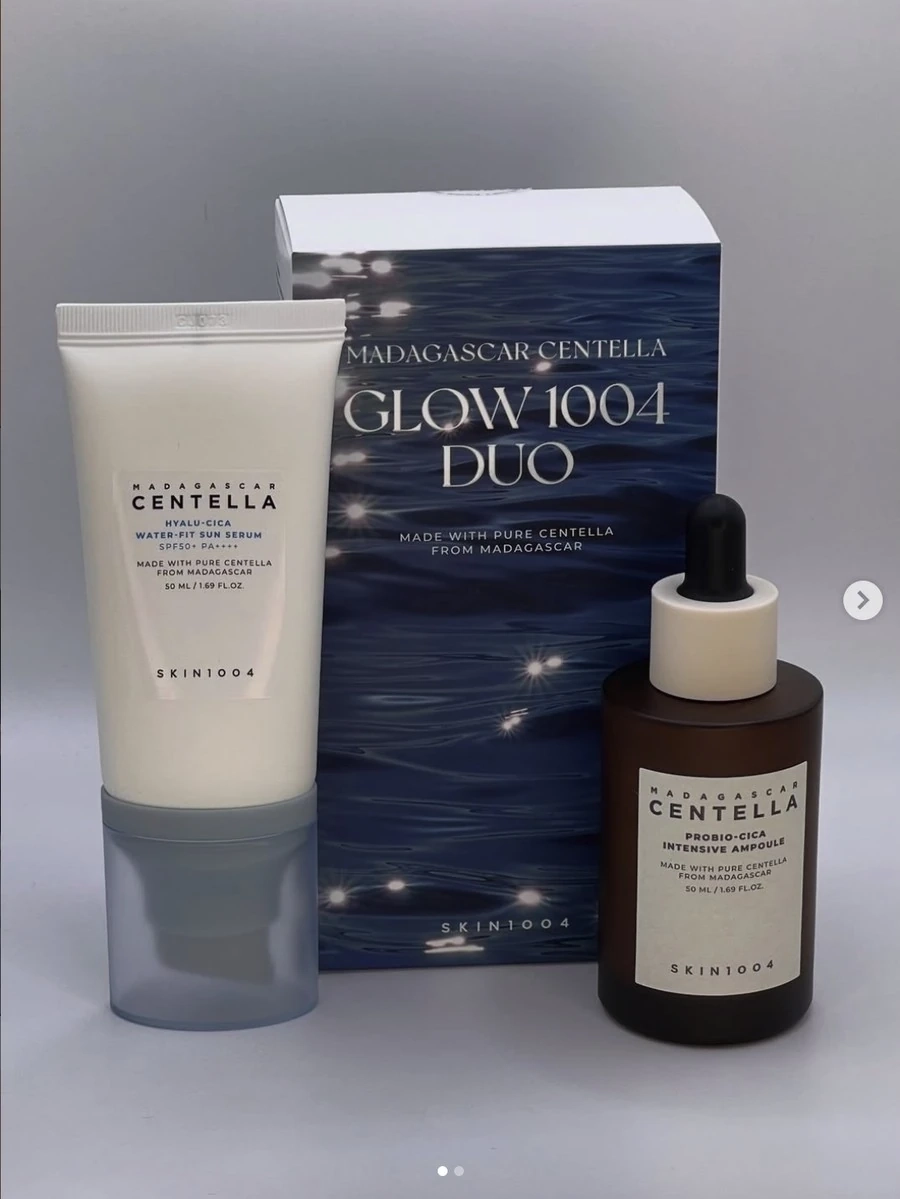Набор: Madagascar Centella Glow 1004 Duo