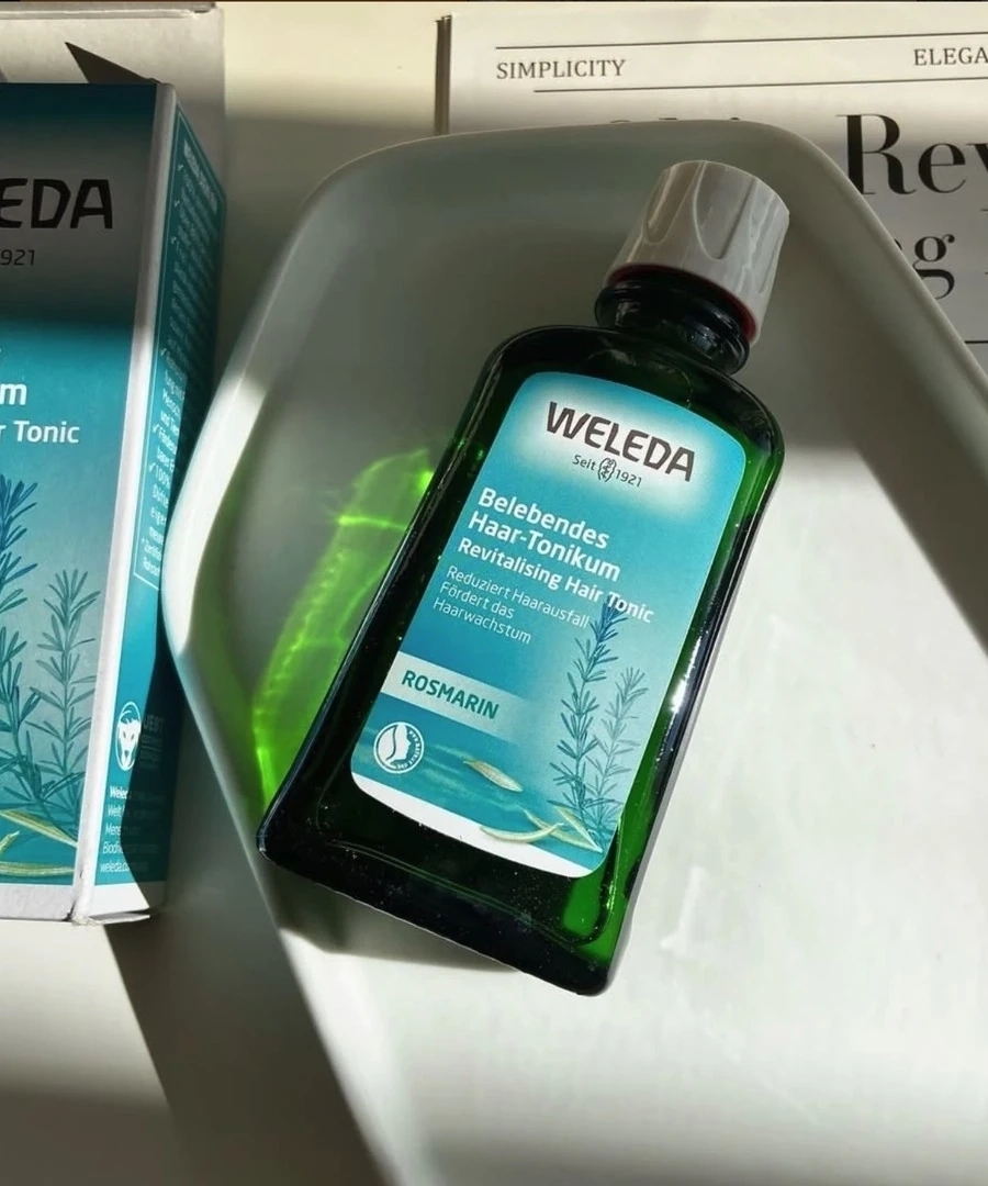 Укрепляющий тоник для роста волос с розмарином WELEDA revitaliziran tonik