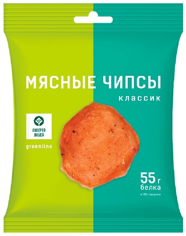 Галерея вкуса чипсы мясные классик 30 г