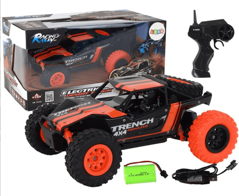 Радиоуправляемый внедорожник R/C 1:24 оранжевый