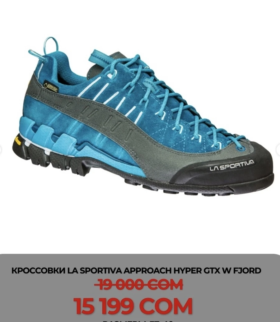 КРОССОВКИ LA SPORTIVA APPROACH HYPER GTX W FJORD
