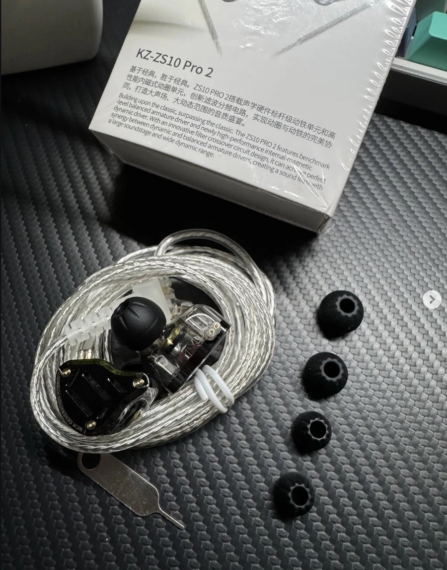 Гибридные наушники 🎧 KZ ZS10 Pro 2