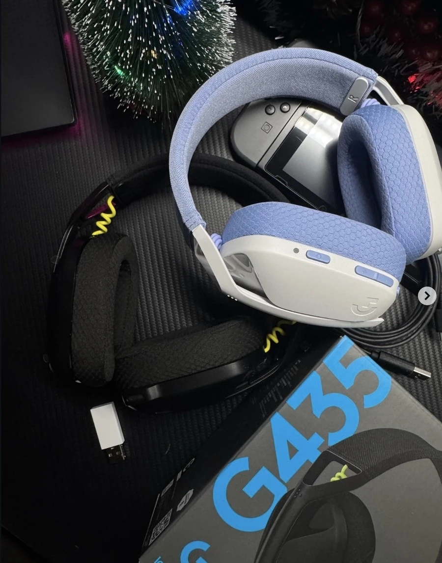 Игровые наушники Logitech G435
