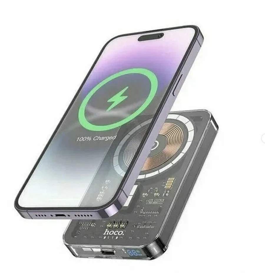 Hoco Q14 это ультра тонкий минималистичный powerbank на 5000mah