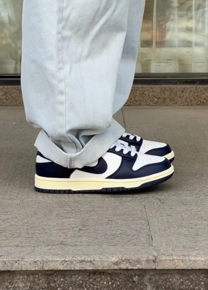 Женские кроссовки DUNK LOW ‘ Vintage Navy ‘