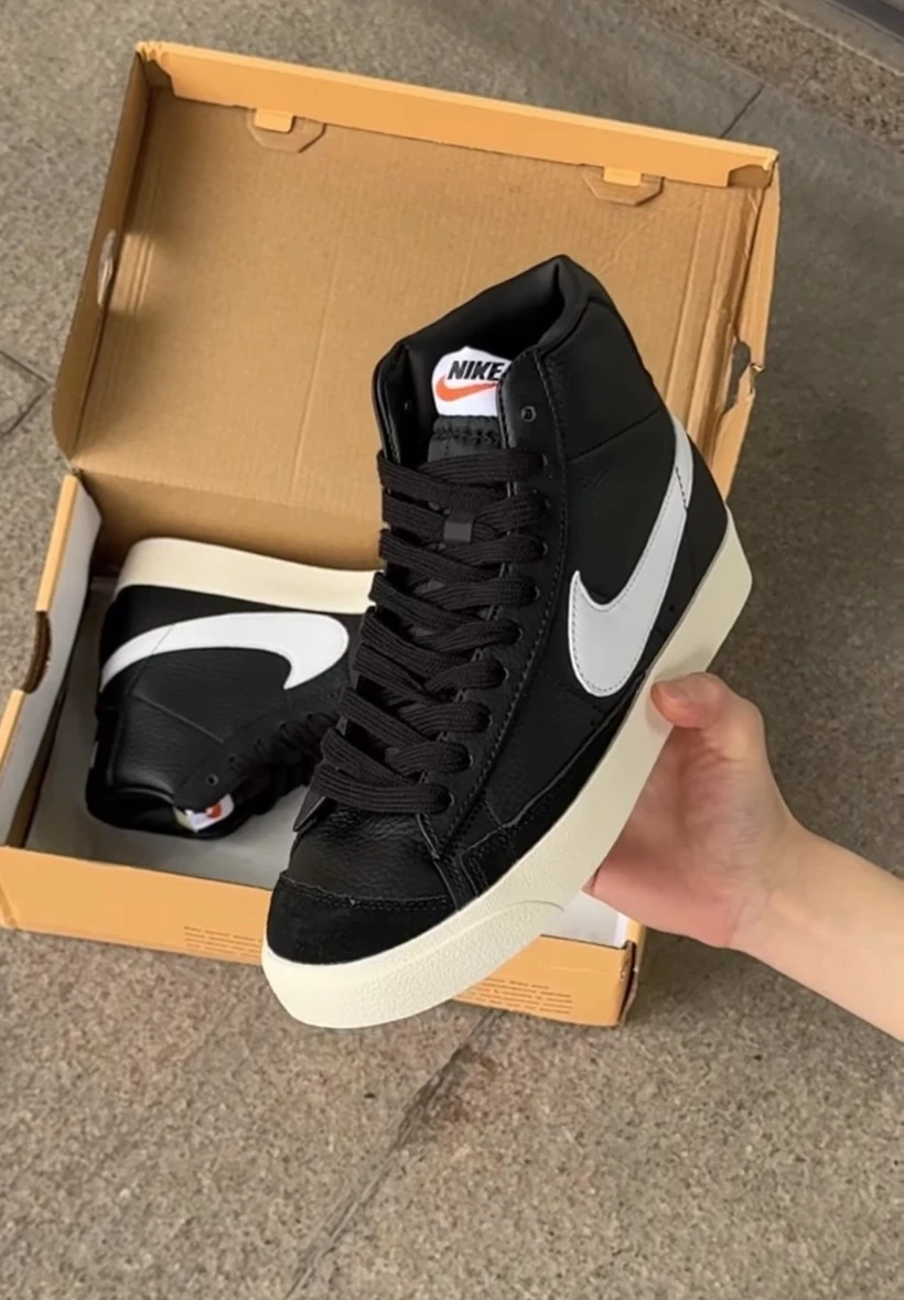 Женские кроссовки BLAZER MID ‘77 ‘ Black Sail ‘