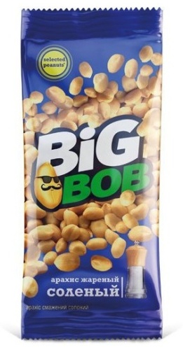 Big Bob арахис жареный соленый 50 г