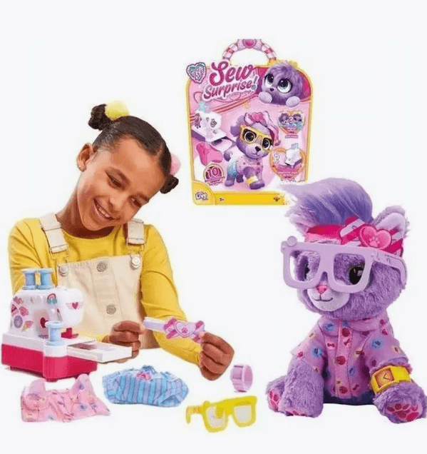 Фиолетовый талисман Cobi Little Live Pets Sew Surprise