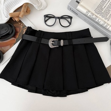 Плиссированная юбка Sweethomewear черный