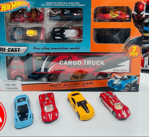 Всеми любимый Hot Wheels🔥 - тралл с машинками в наличии