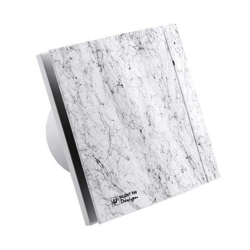 Вентилятор SILENT-100 CZ MARBLE WHITE DESIGN-4C