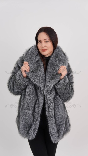 Шуба E&amp;E серый