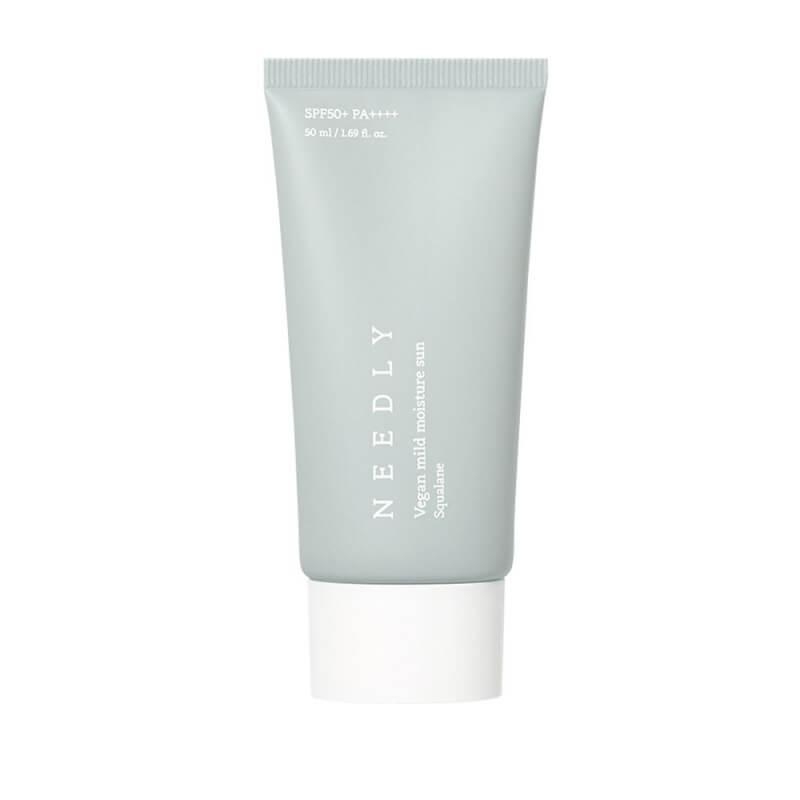 Needly Vegan Mild Moisture Sun SPF 50+ PA++++ Увлажняющий СПФ крем с растительным скваланом, 50мл